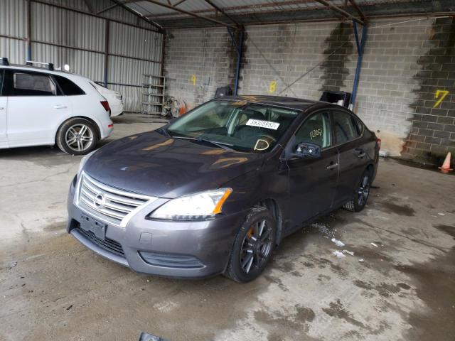 Photo 2 from auction – 2013 NISSAN SENTRA S with VIN 3N1AB7AP7DL777791