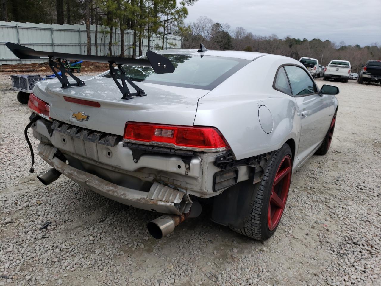 Photo 4 from auction – 2015 CHEVROLET CAMARO LT with VIN 2G1FD1E37F9310967