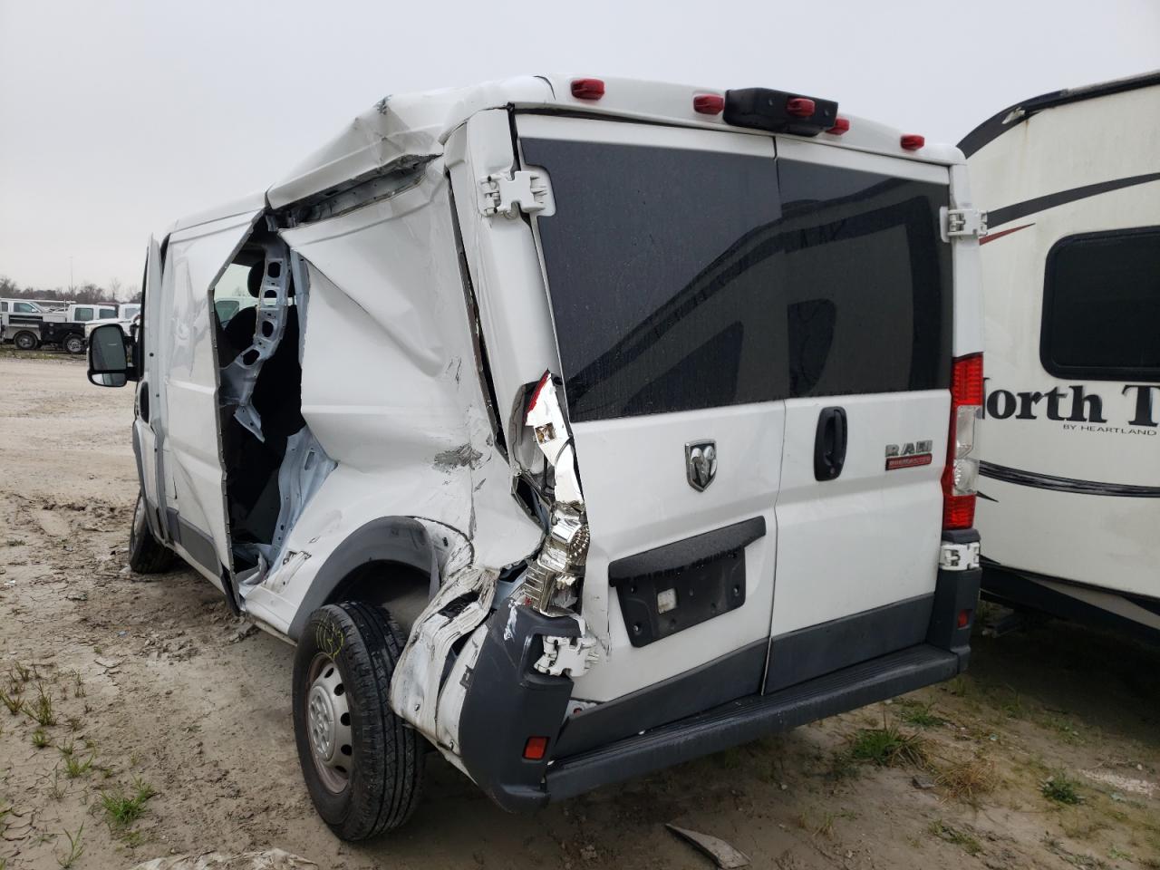 Photo 3 from auction – 2018 RAM PROMASTER with VIN 3C6TRVAG7JE103718
