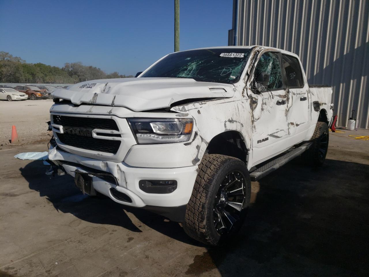 Photo 2 from auction – 2020 RAM 1500 BIG H with VIN 1C6SRFFM9LN288109