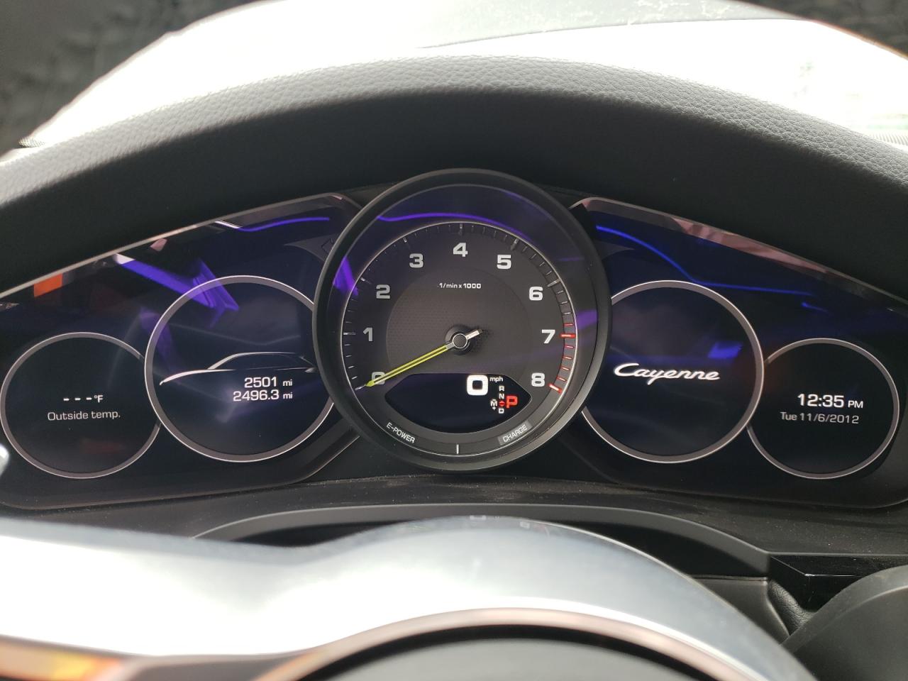 Photo 8 from auction – 2019 PORSCHE CAYENNE SE with VIN WP1AE2AY1KDA51507