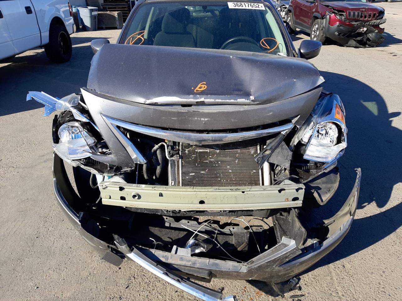 Photo 7 from auction – 2016 NISSAN VERSA S with VIN 3N1CN7AP1GL866017