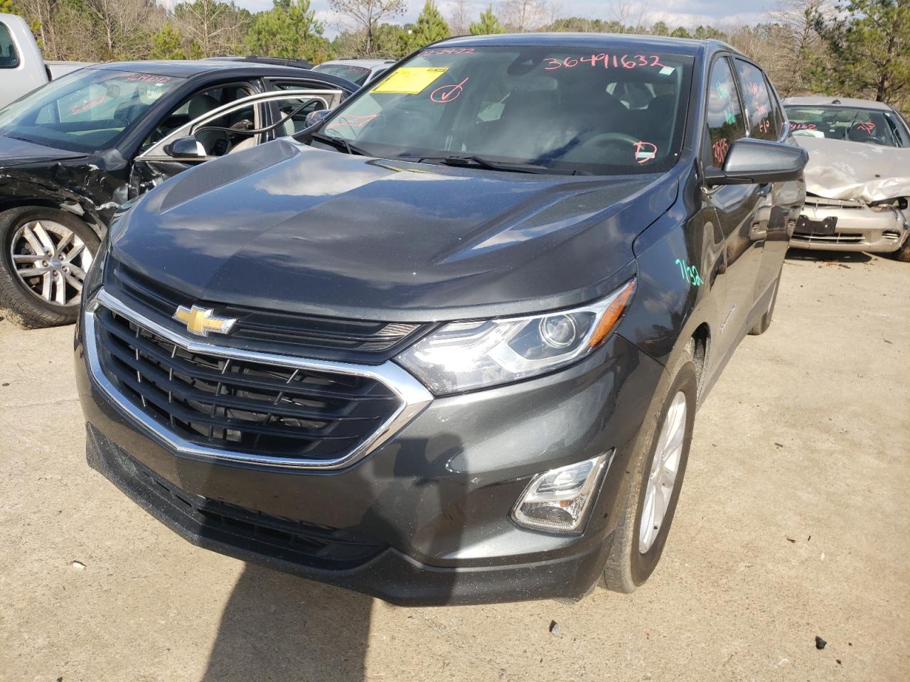 Photo 2 from auction – 2020 CHEVROLET EQUINOX LT with VIN 3GNAXKEVXLS517696
