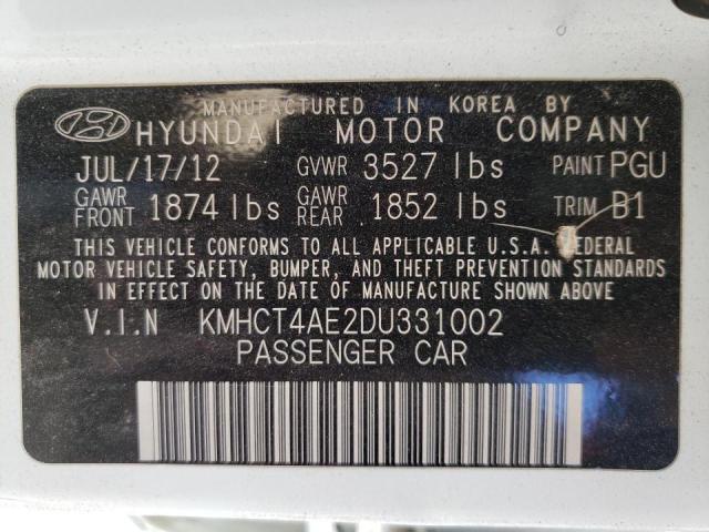 Photo 10 from auction – 2013 HYUNDAI ACCENT GLS with VIN KMHCT4AE2DU331002