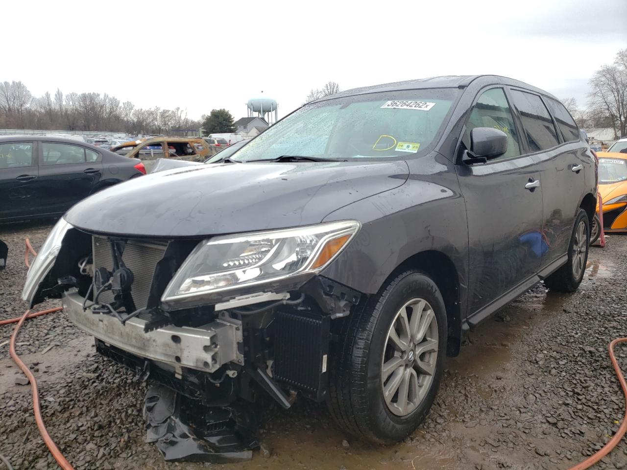 Photo 2 from auction – 2014 NISSAN PATHFINDER with VIN 5N1AR2MMXEC709975