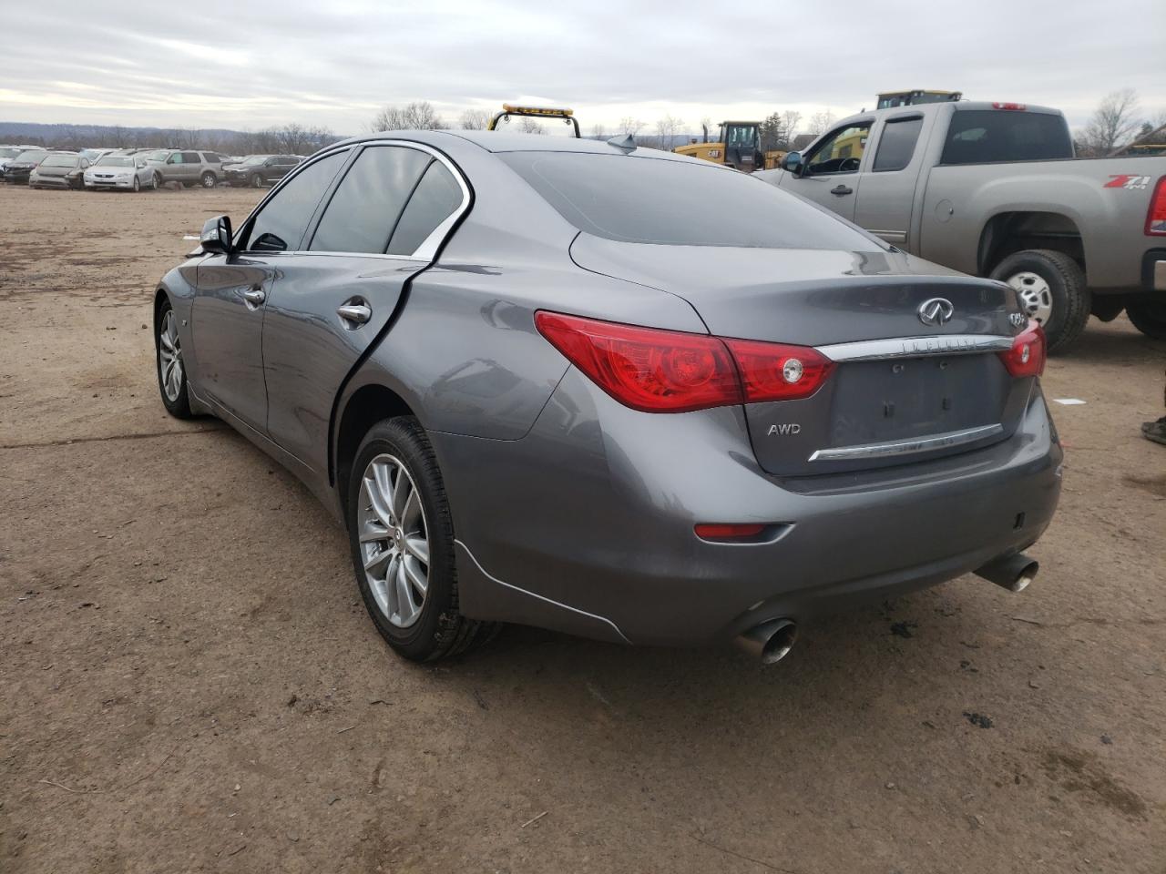 Photo 3 from auction – 2014 INFINITI Q50 BASE with VIN JN1BV7AR3EM697103