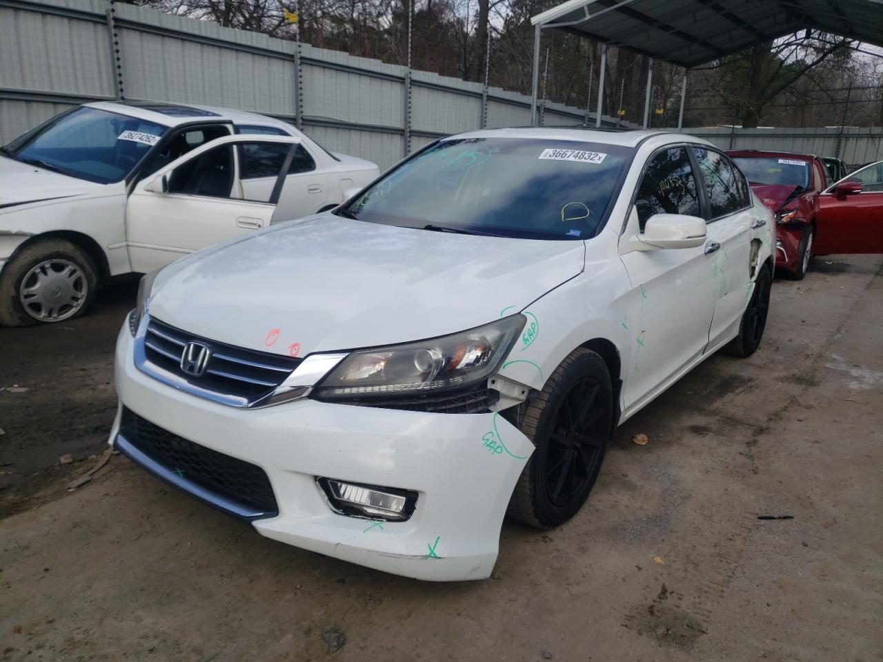 Photo 2 from auction – 2015 HONDA ACCORD EXL with VIN 1HGCR2F82FA087822