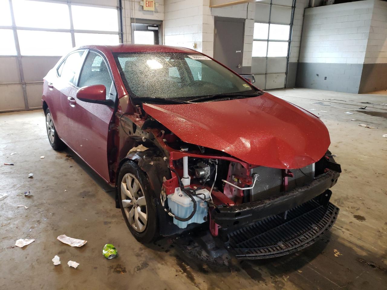 TOYOTA COROLLA L 2016 with VIN 2T1BURHE7GC604520 - Photo from auction