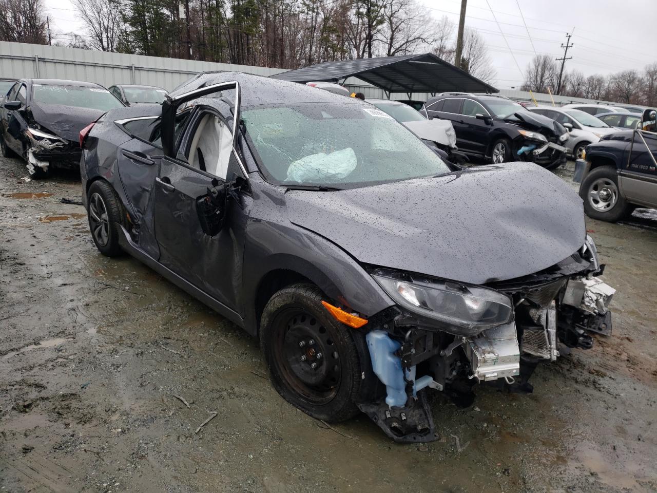 Photo 1 from auction – 2019 HONDA CIVIC LX with VIN 2HGFC2F67KH598953