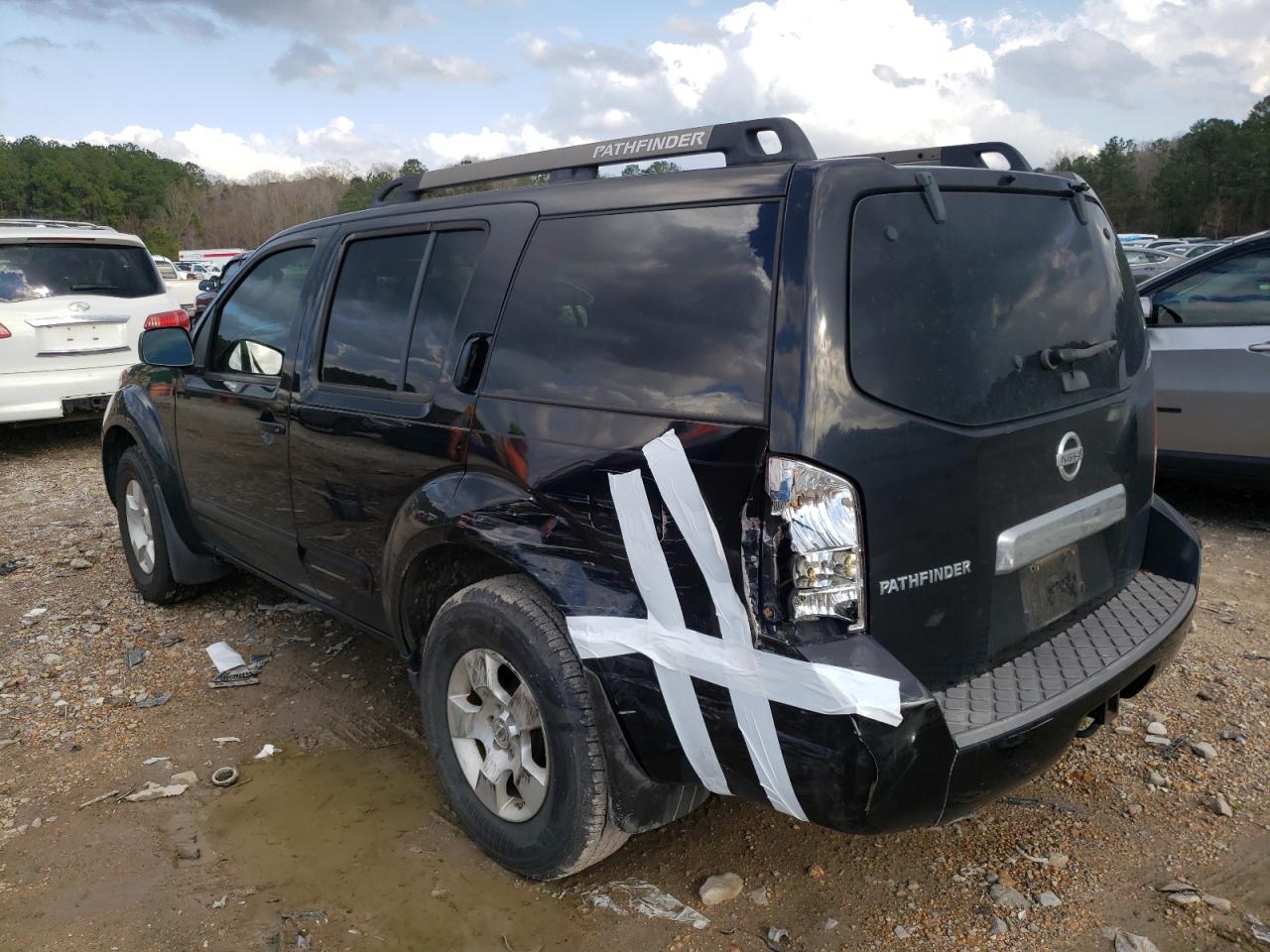 Photo 3 from auction – 2007 NISSAN PATHFINDER with VIN 5N1AR18U87C649315