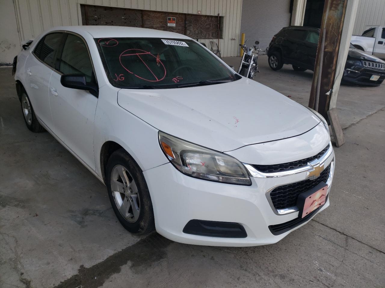 CHEVROLET MALIBU LIM 2016 with VIN 1G11A5SA3GU124294 - Photo from auction