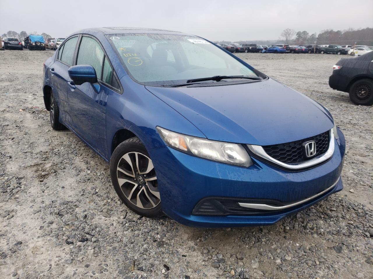 HONDA CIVIC EX 2015 with VIN 19XFB2F80FE052838 - Photo from auction