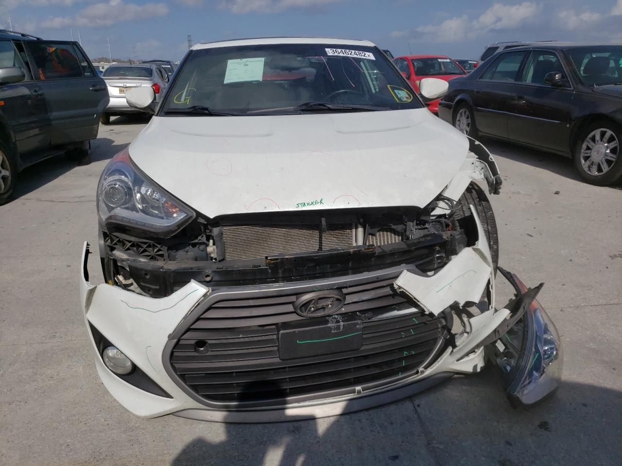 Photo 9 from auction – 2016 HYUNDAI VELOSTER T with VIN KMHTC6AE4GU283664