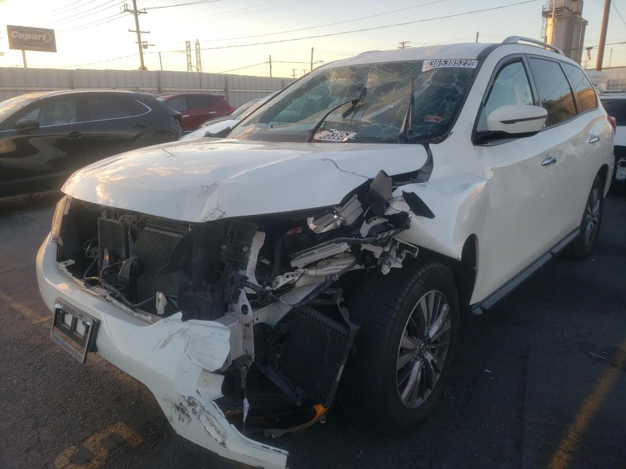 Photo 9 from auction – 2019 NISSAN PATHFINDER with VIN 5N1DR2MN9KC620187