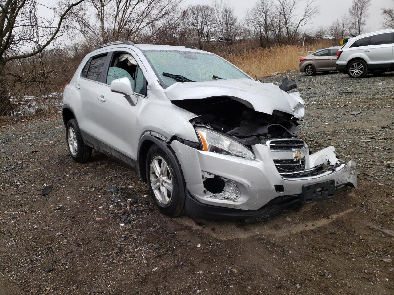 CHEVROLET TRAX 1LT 2016 with VIN 3GNCJPSB9GL215592 - Photo from auction
