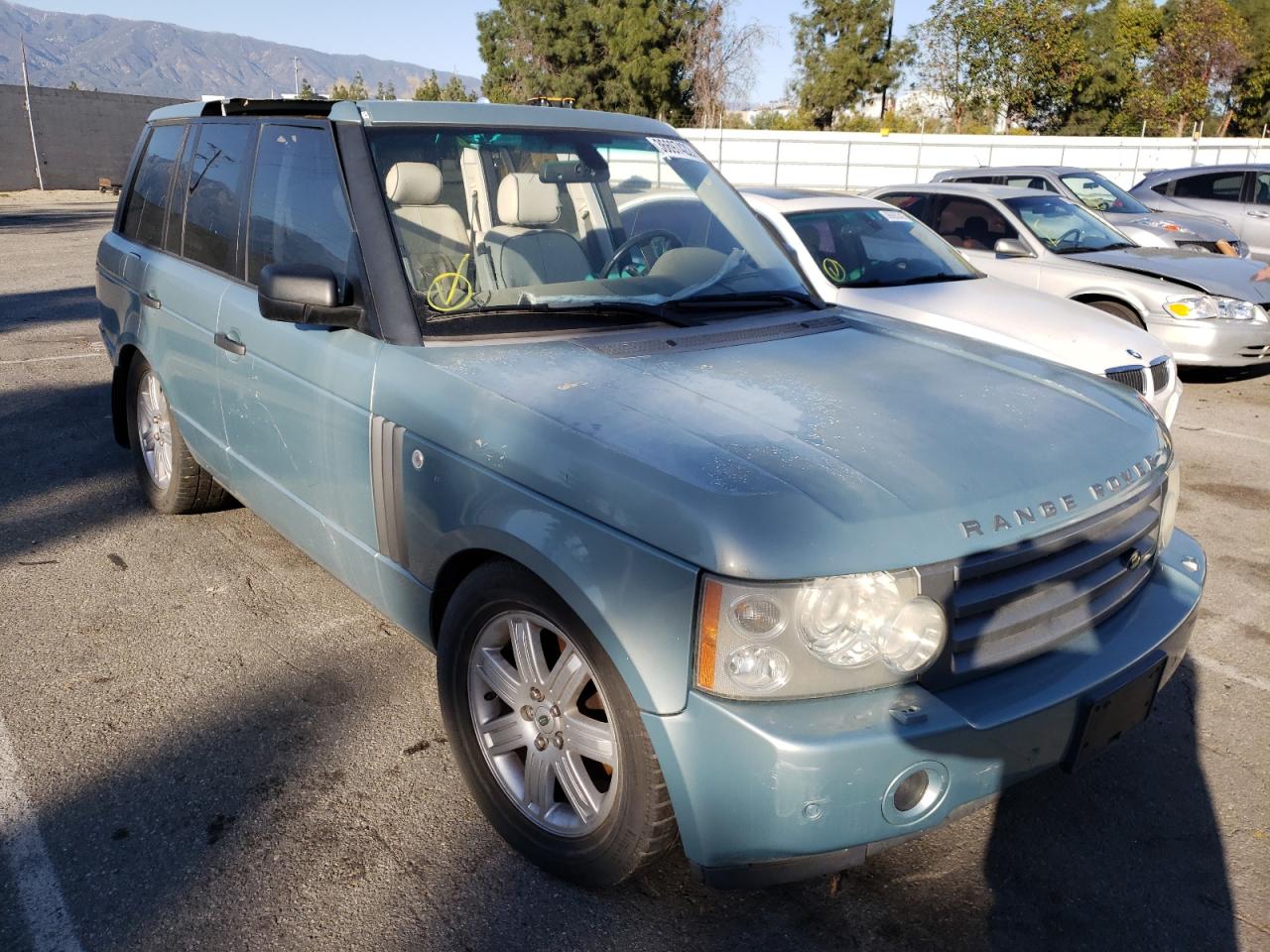 LAND ROVER RANGE ROVE 2008 with VIN SALME15458A271607 - Photo from auction