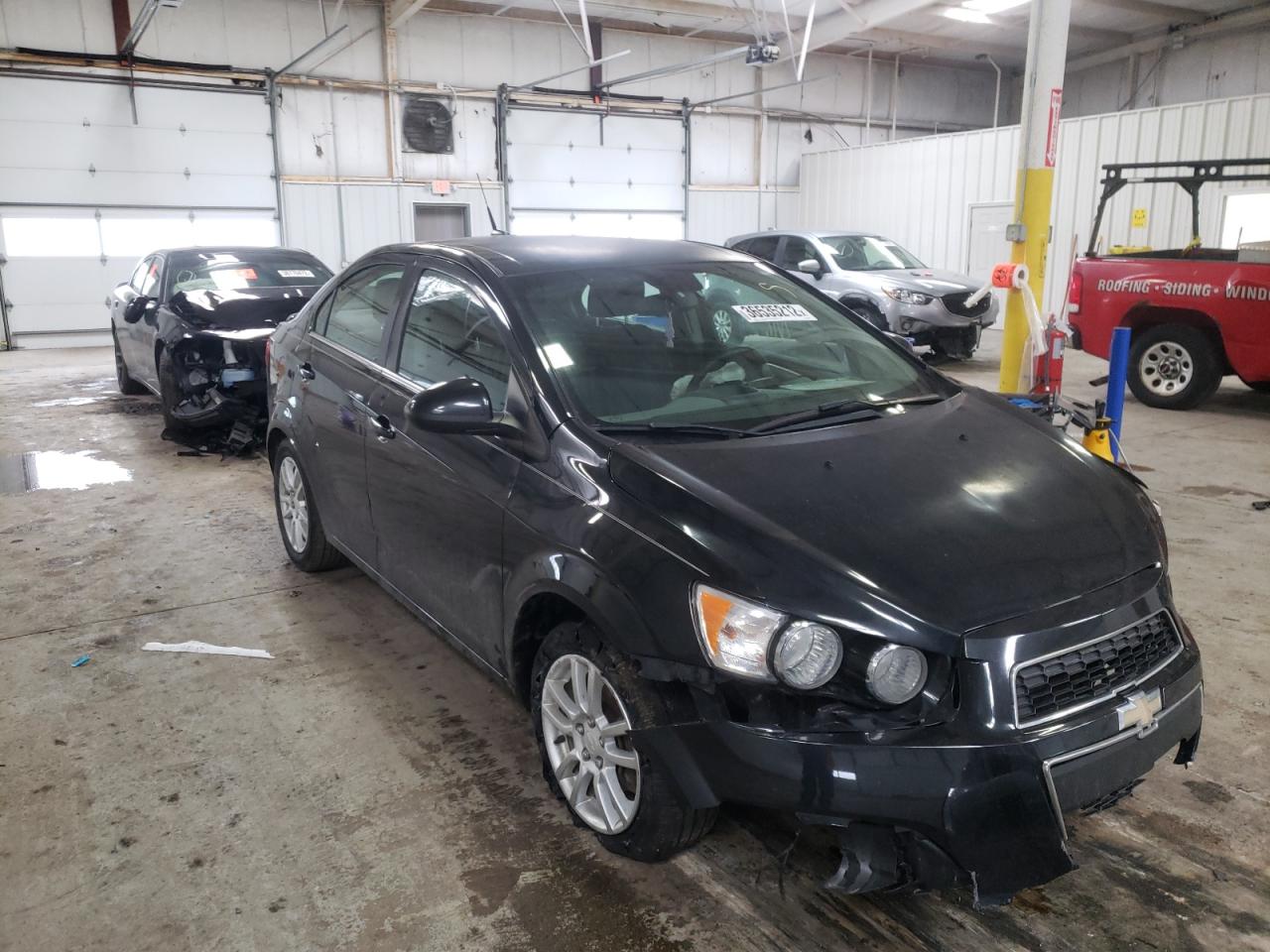 CHEVROLET SONIC LT 2013 with VIN 1G1JC5SH4D4185608 - Photo from auction