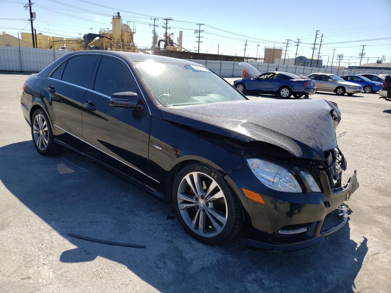 MERCEDES-BENZ E 350 2012 with VIN WDDHF5KB0CA567732 - Photo from auction