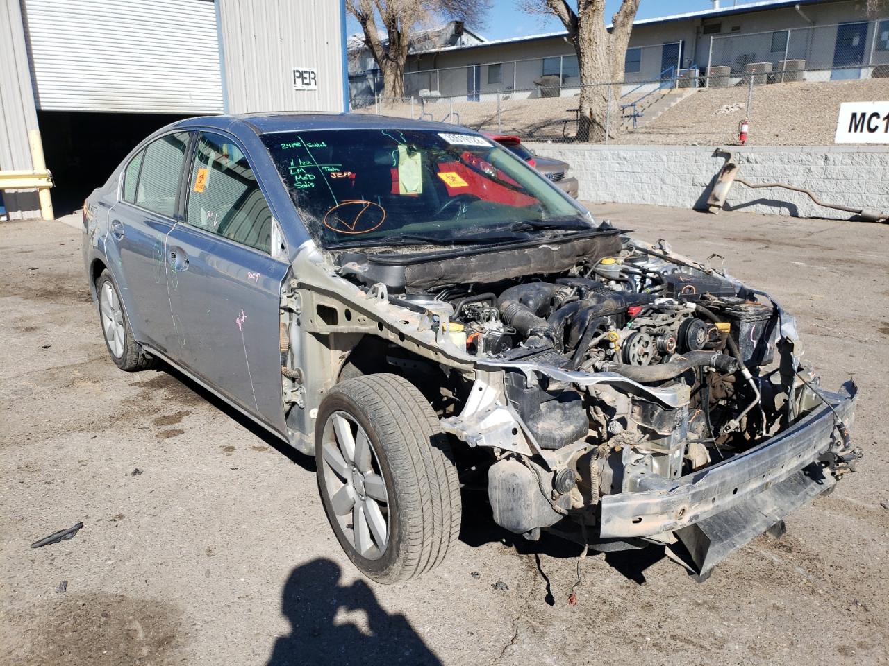 SUBARU LEGACY 2.5 2013 with VIN 4S3BMBL60D3010055 - Photo from auction