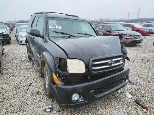 TOYOTA SEQUOIA LI 2001 with VIN 5TDBT48A81S005014 - Photo from auction