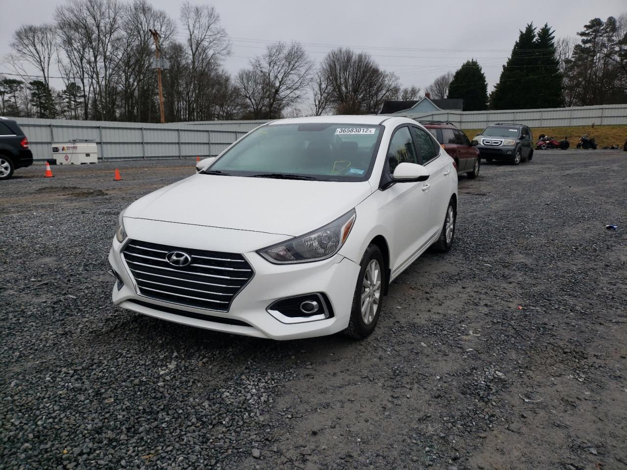 Photo 2 from auction – 2019 HYUNDAI ACCENT SE with VIN 3KPC24A36KE073097