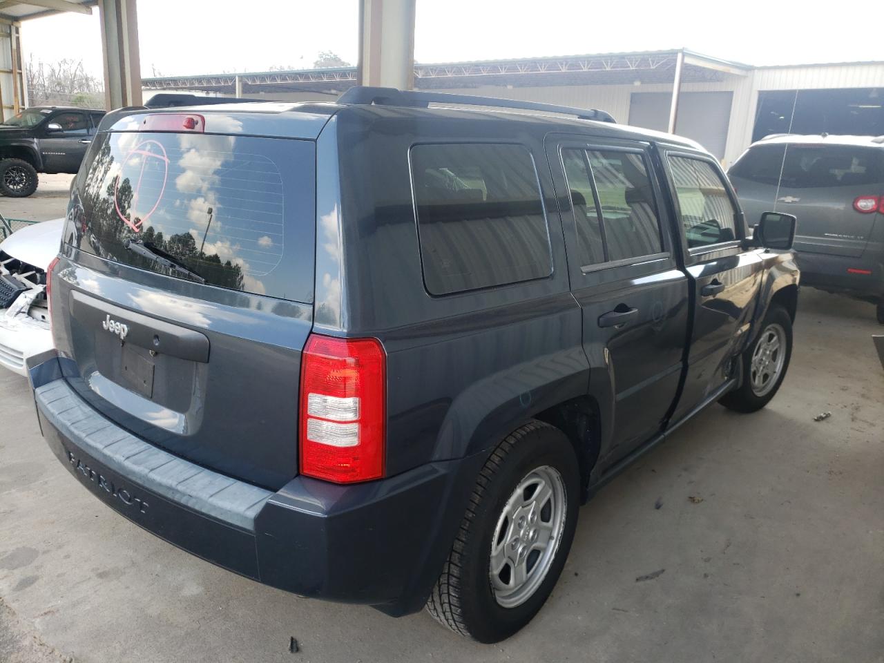 Photo 4 from auction – 2008 JEEP PATRIOT SP with VIN 1J8FT28W08D759945