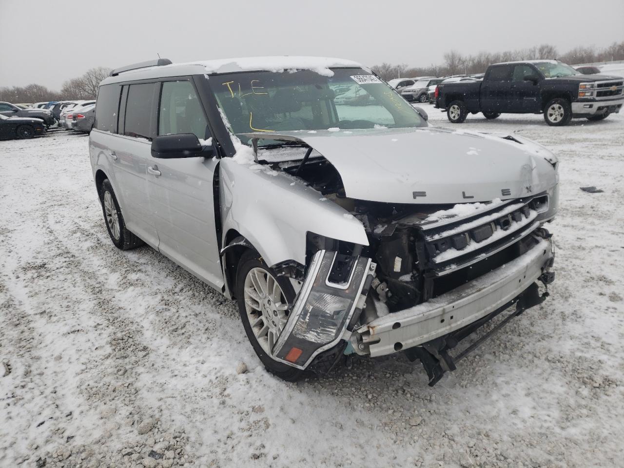 FORD FLEX SEL 2014 with VIN 2FMGK5C81EBD07864 - Photo from auction