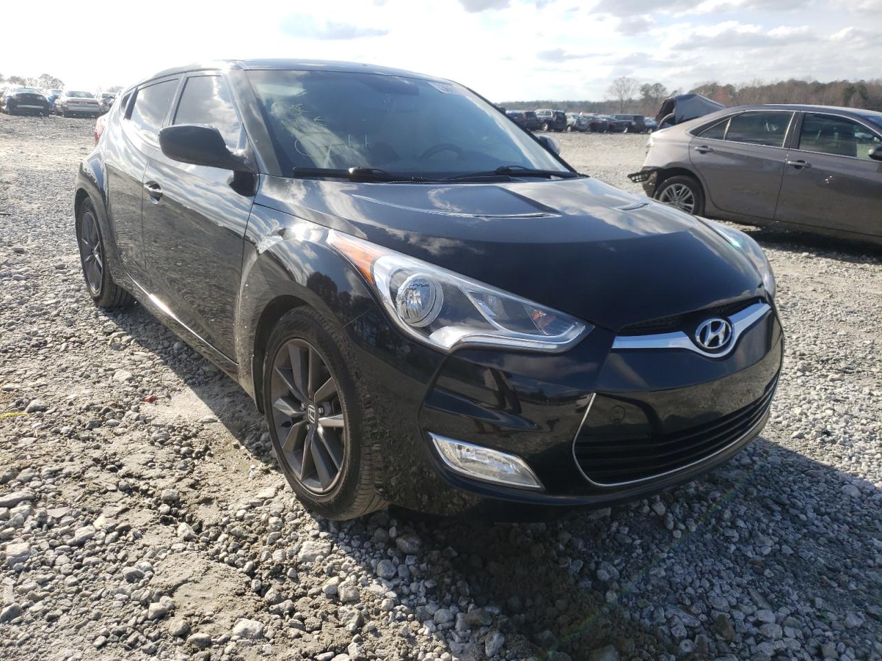 HYUNDAI VELOSTER 2013 with VIN KMHTC6AD7DU175249 - Photo from auction