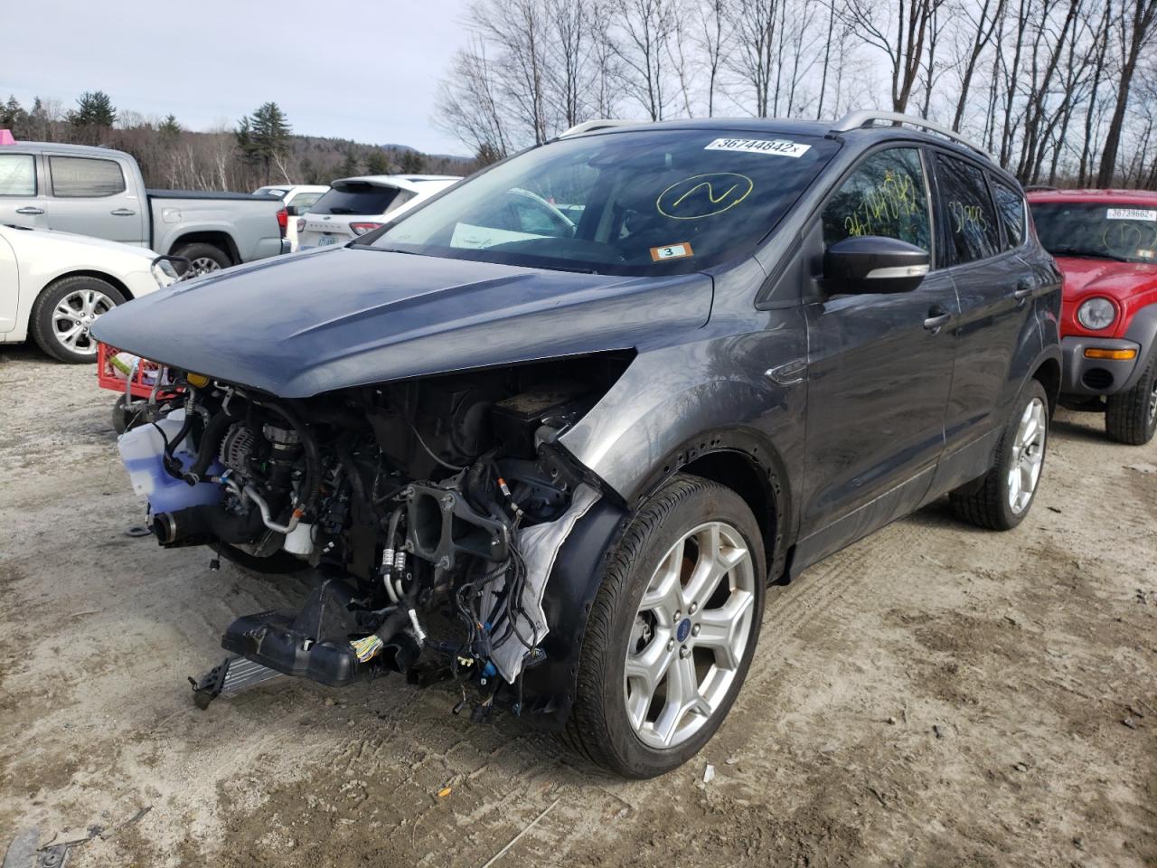 Photo 2 from auction – 2019 FORD ESCAPE TIT with VIN 1FMCU9J97KUB17827