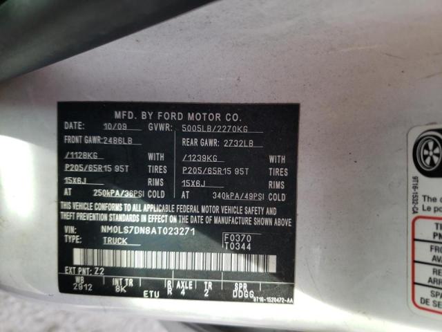 Photo 10 from auction – 2010 FORD TRANSIT CO with VIN NM0LS7DN8AT023271