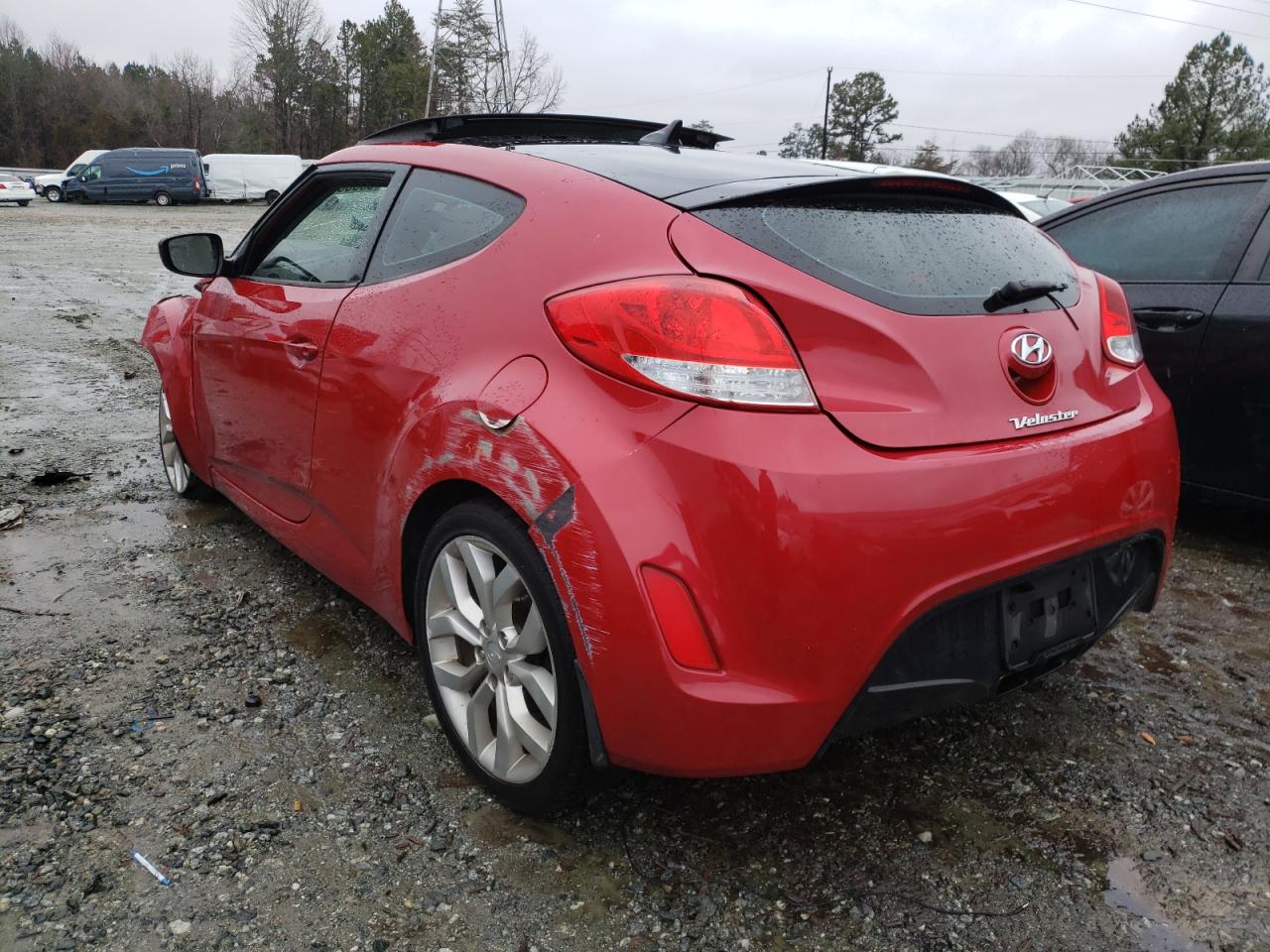 Photo 3 from auction – 2013 HYUNDAI VELOSTER with VIN KMHTC6AD5DU155954