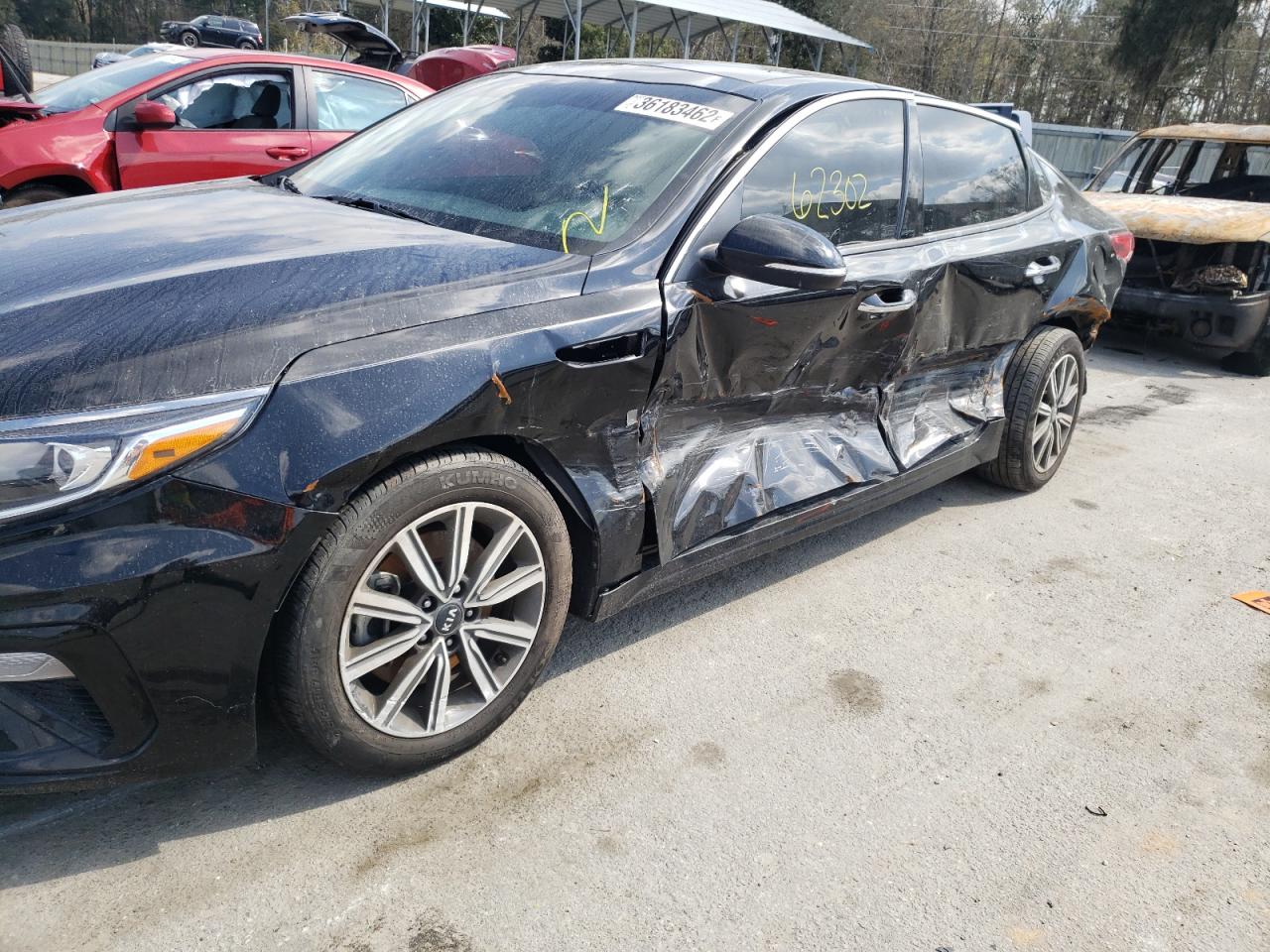 Photo 9 from auction – 2019 KIA OPTIMA EX with VIN 5XXGU4L19KG331420