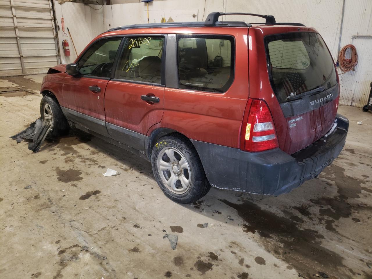 Photo 3 from auction – 2005 SUBARU FORESTER 2 with VIN JF1SG63615H703547