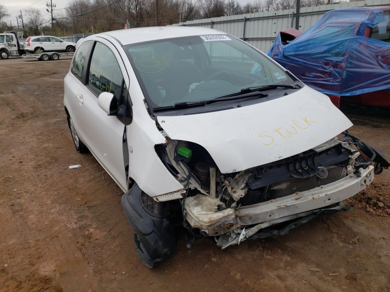 TOYOTA YARIS 2011 with VIN JTDJT4K37B5328497 - Photo from auction