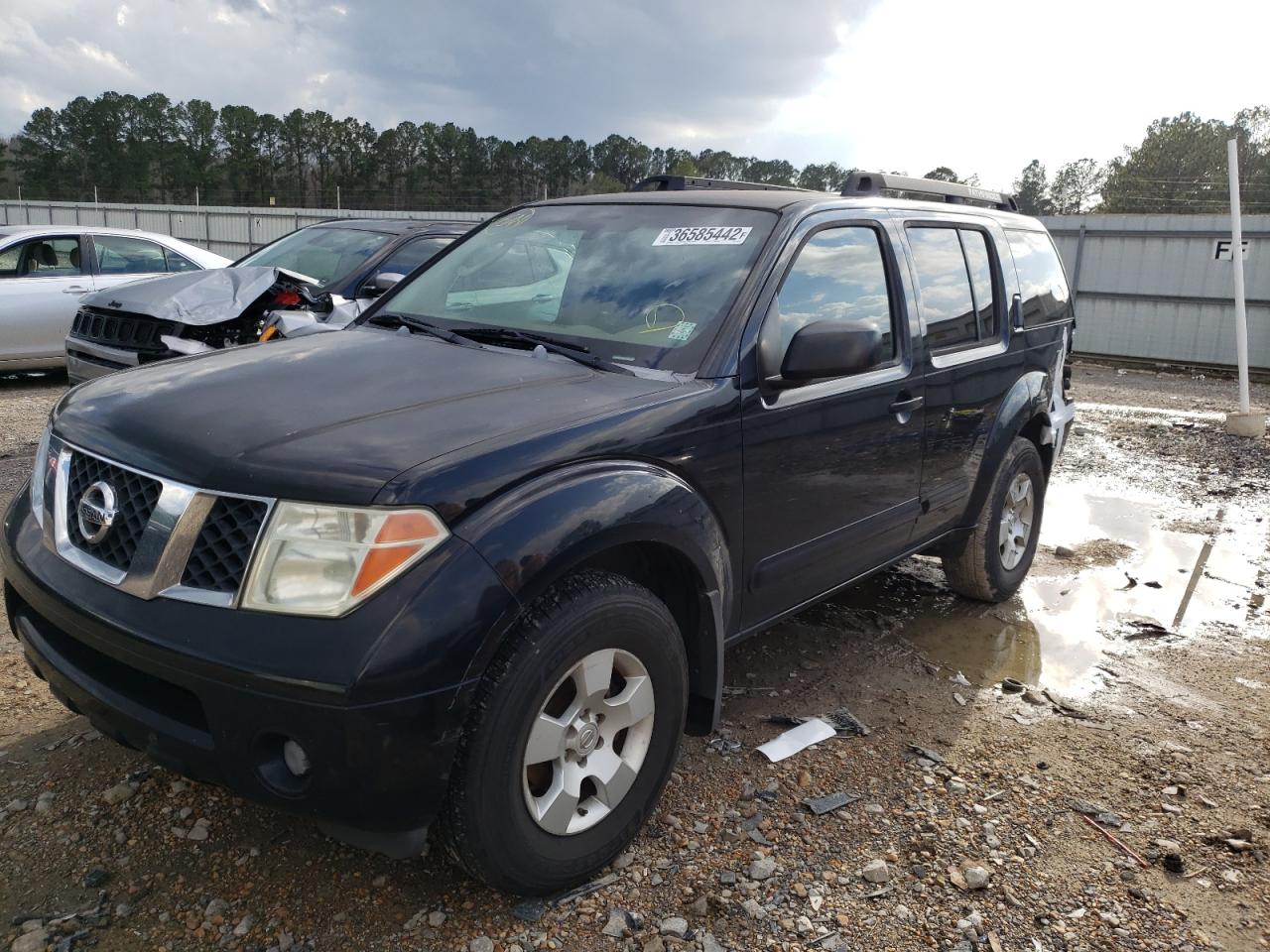 Photo 2 from auction – 2007 NISSAN PATHFINDER with VIN 5N1AR18U87C649315
