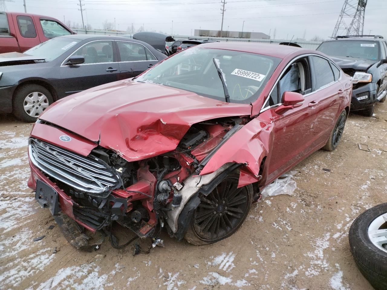 Photo 2 from auction – 2013 FORD FUSION SE with VIN 3FA6P0HR2DR331361