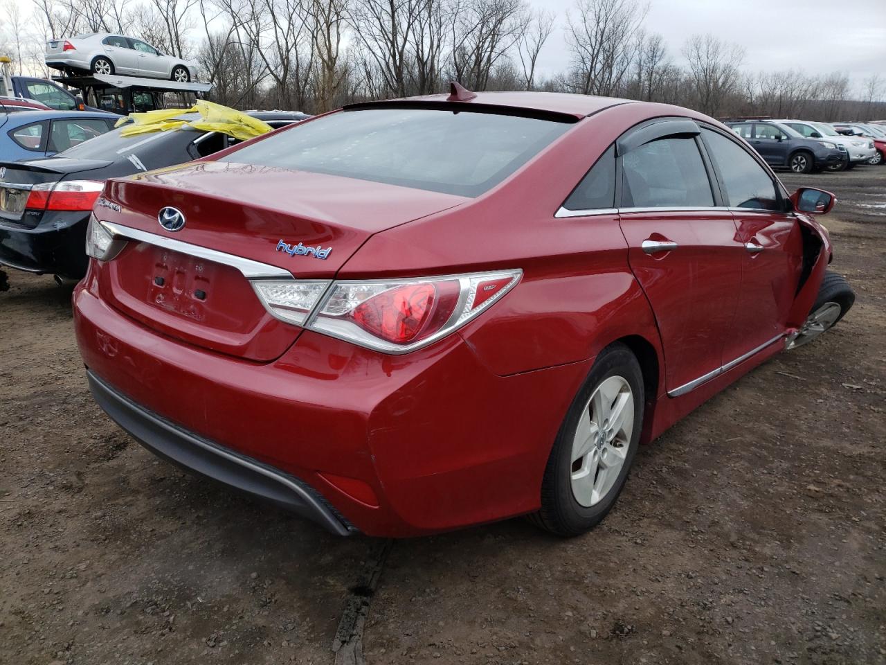 Photo 4 from auction – 2011 HYUNDAI SONATA HYB with VIN KMHEC4A47BA008370