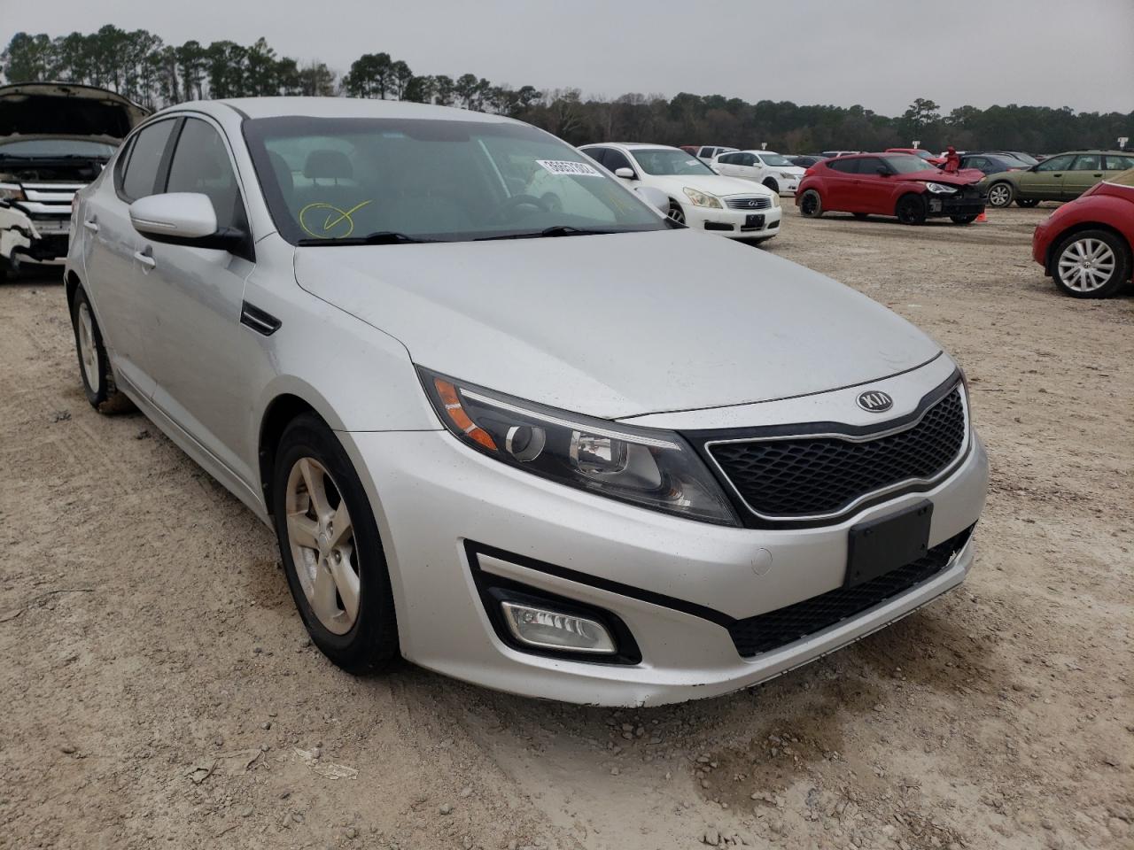 KIA OPTIMA LX 2014 with VIN KNAGM4A77E5467414 - Photo from auction