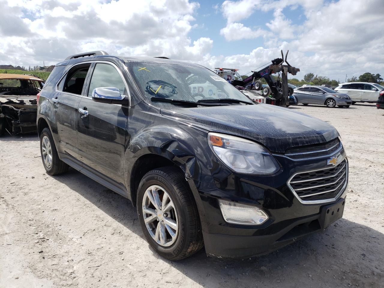 CHEVROLET EQUINOX LT 2016 with VIN 2GNALCEKXG6196562 - Photo from auction