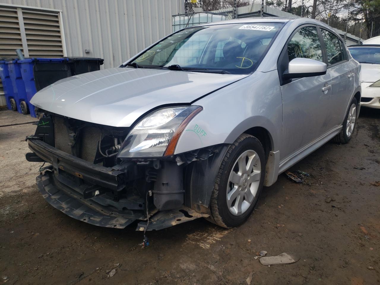 Photo 2 from auction – 2012 NISSAN SENTRA 2.0 with VIN 3N1AB6AP1CL671569