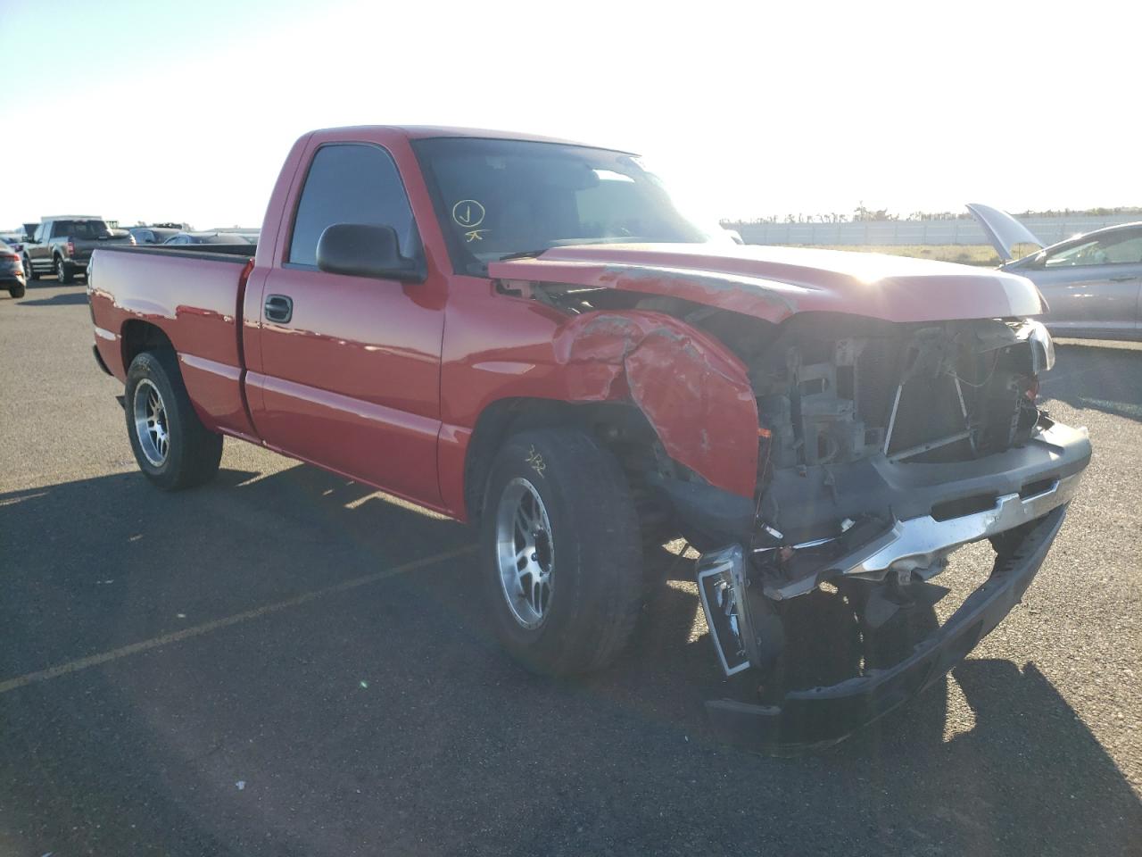 CHEVROLET SILVERADO 2007 with VIN 3GCEC14V57G195205 - Photo from auction