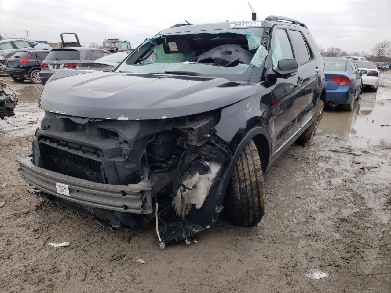 Photo 10 from auction – 2015 FORD EXPLORER X with VIN 1FM5K8D8XFGB58162