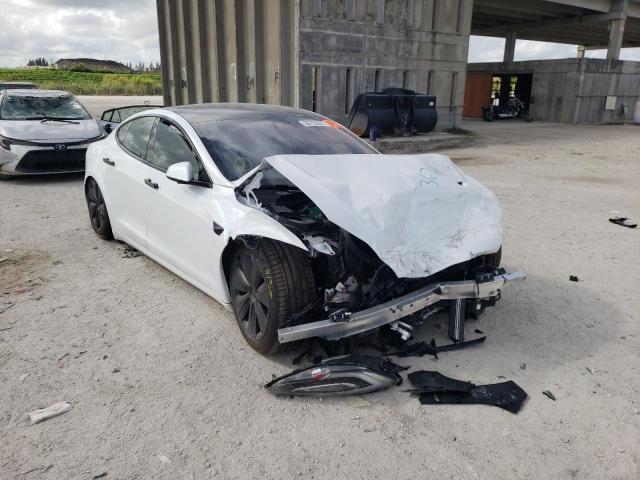 TESLA MODEL S 2021 with VIN 5YJSA1E54MF453674 - Photo from auction