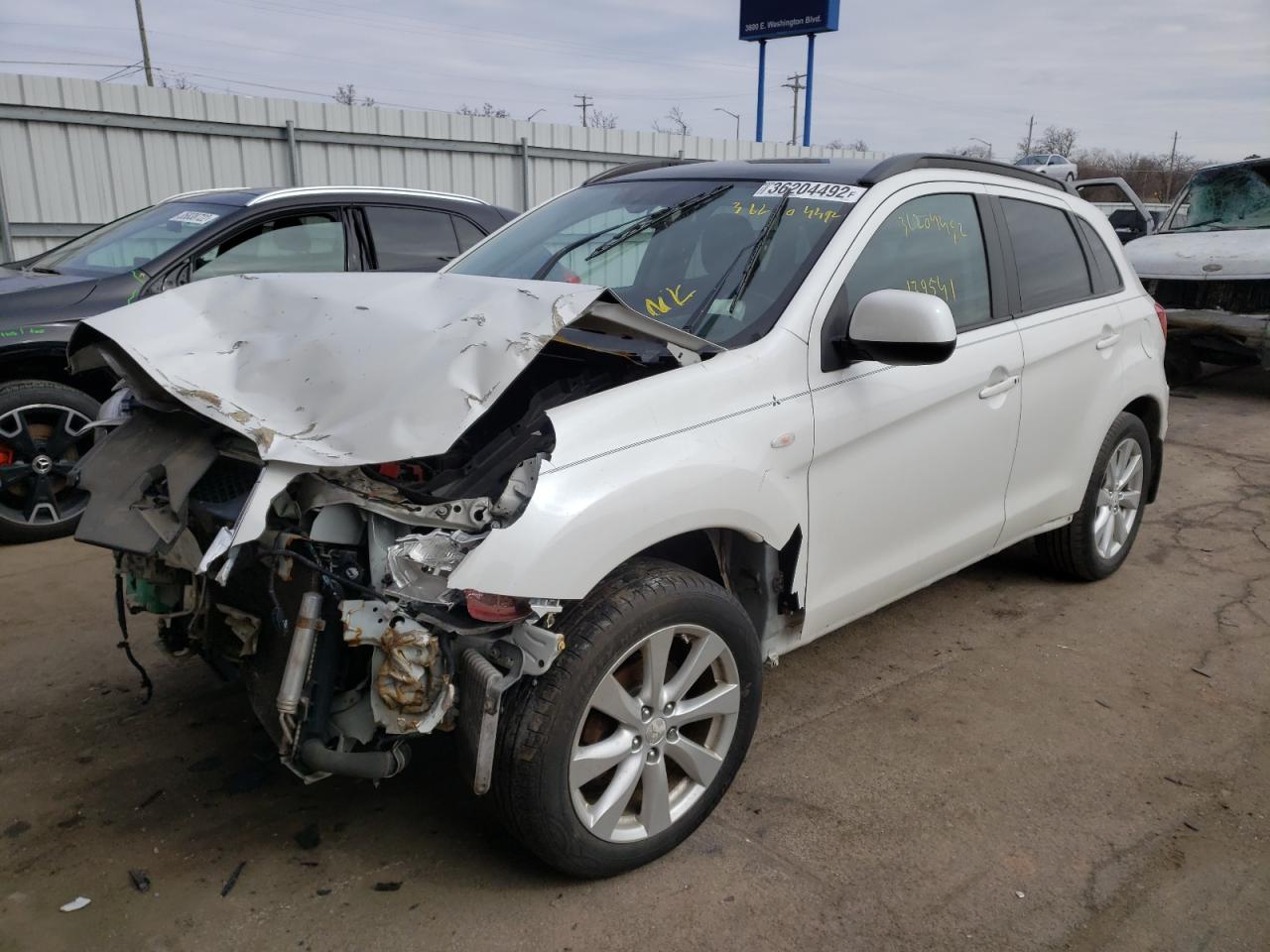 Photo 2 from auction – 2012 MITSUBISHI OUTLANDER with VIN JA4AR4AUXCZ003971