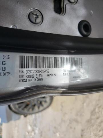 Photo 10 from auction – 2016 DODGE CHALLENGER with VIN 2C3CDZC93GH217455