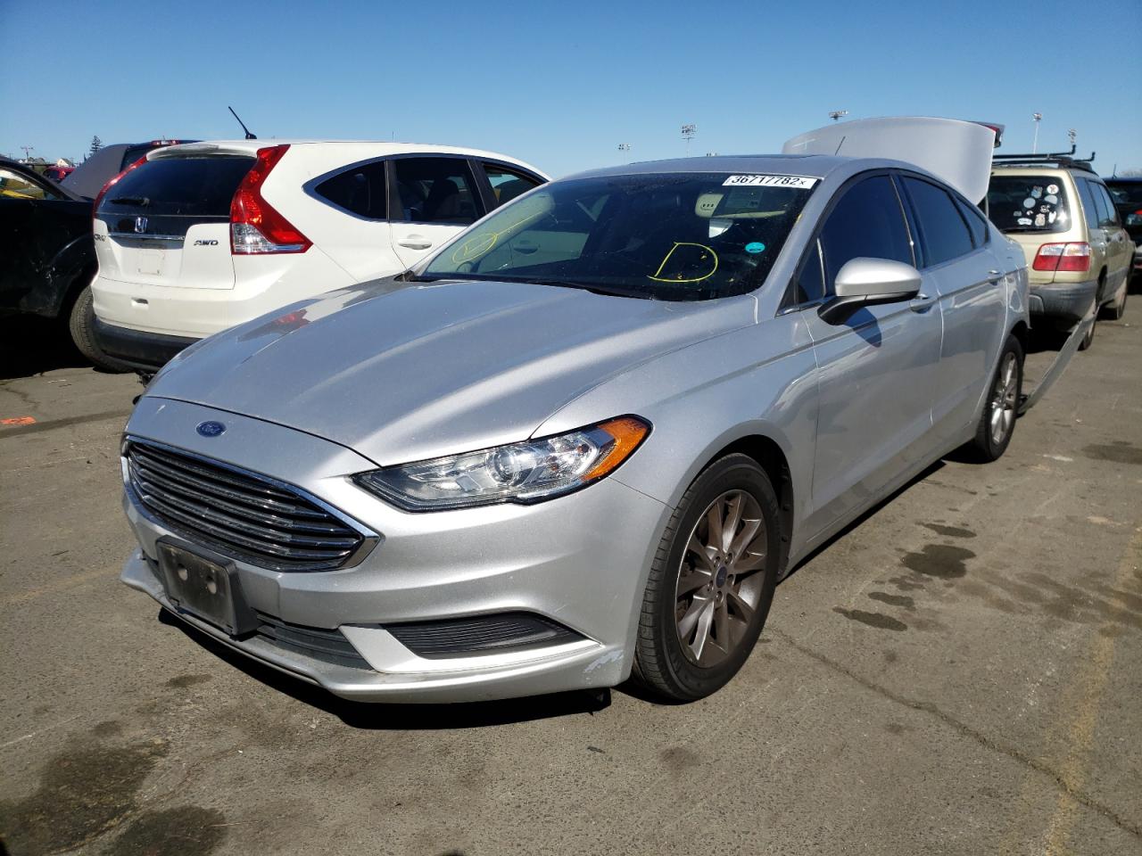 Photo 2 from auction – 2017 FORD FUSION SE with VIN 3FA6P0H71HR125372