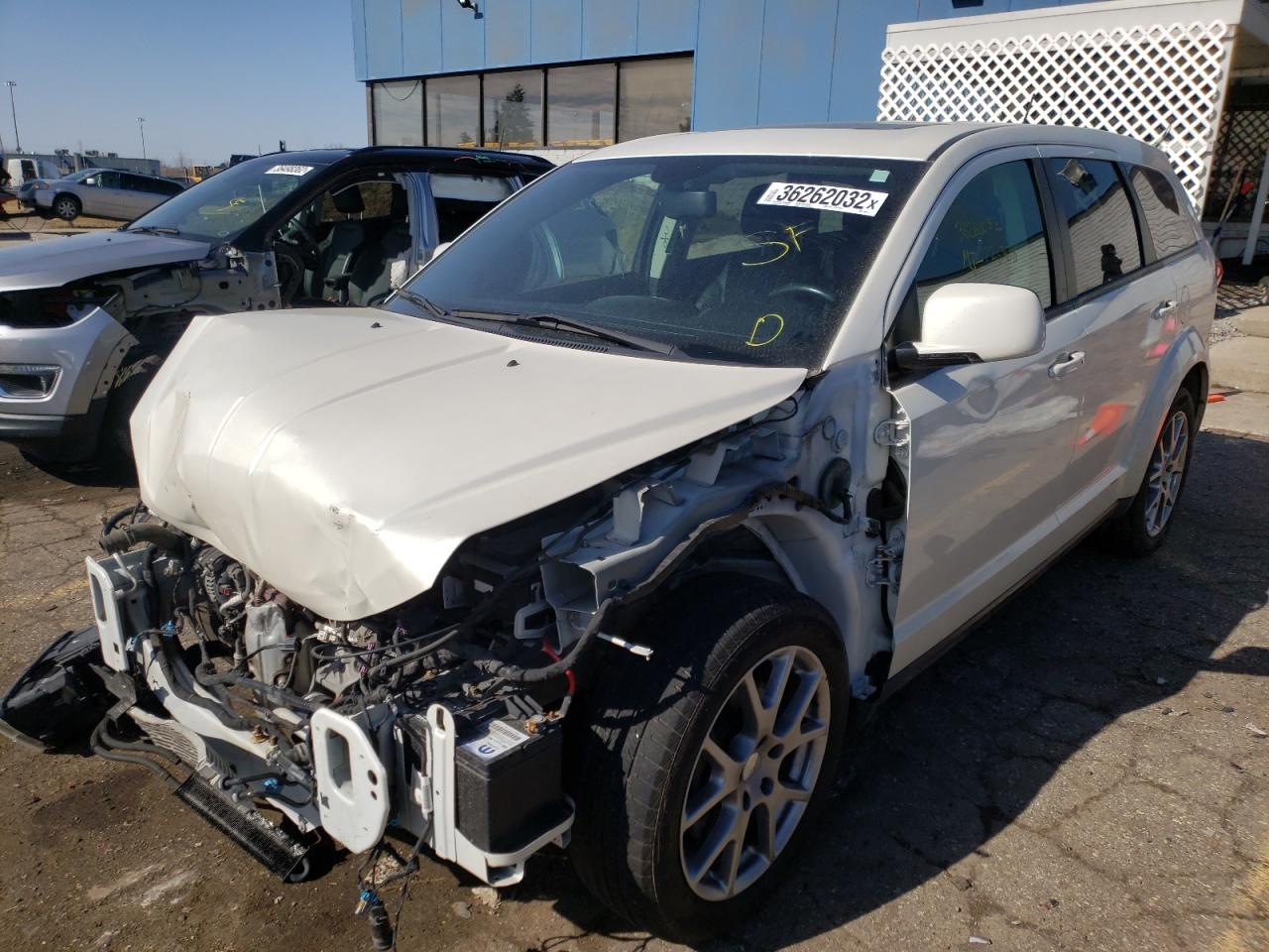 Photo 2 from auction – 2015 DODGE JOURNEY R/ with VIN 3C4PDCEG9FT738417