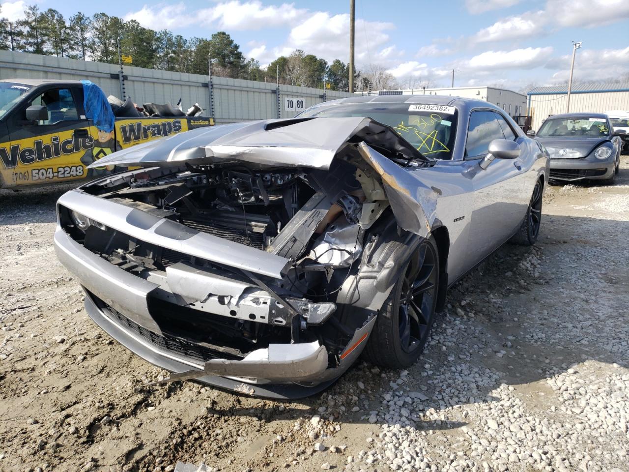 Photo 2 from auction – 2016 DODGE CHALLENGER with VIN 2C3CDZBT2GH114122