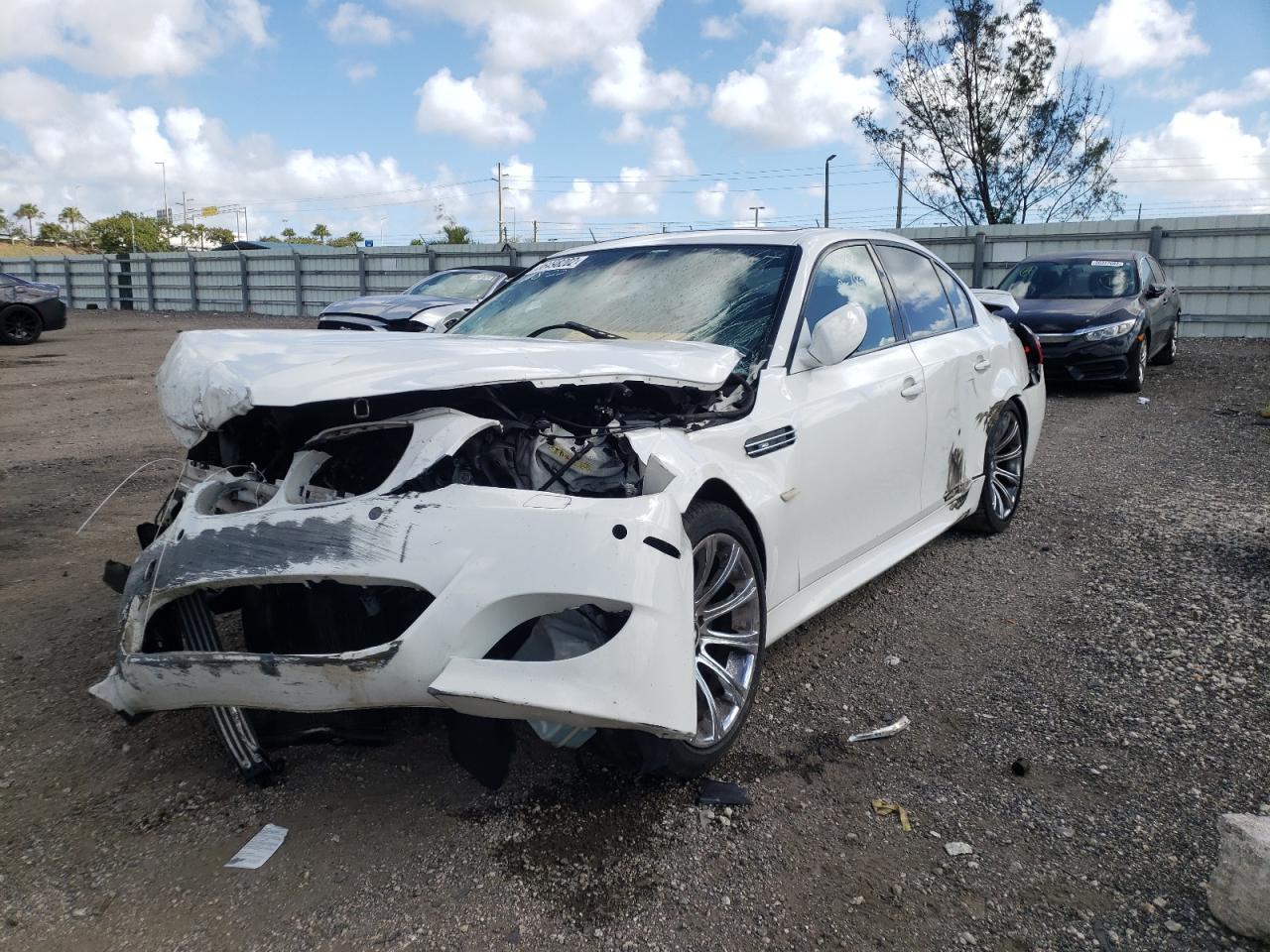 Photo 2 from auction – 2008 BMW M5 with VIN WBSNB93568CX09238