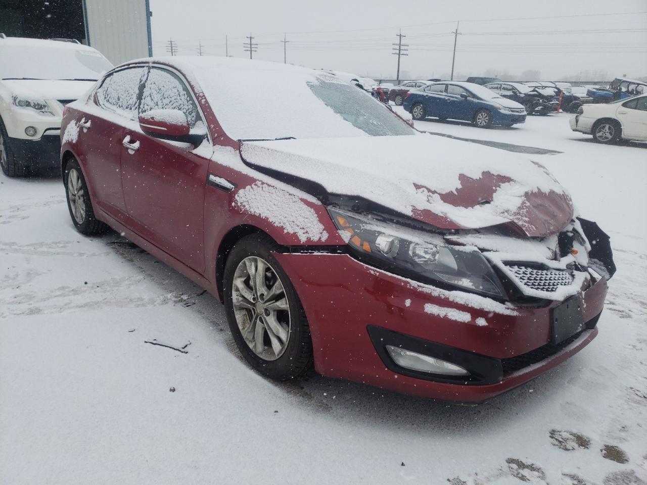 KIA OPTIMA EX 2012 مع رقم تعريف المركبة 5XXGN4A78CG031762 - صورة من المزاد